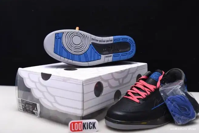 Rep Retro Black Off-White Low SP DJ4375-004 Jordan 2 Blue 0621